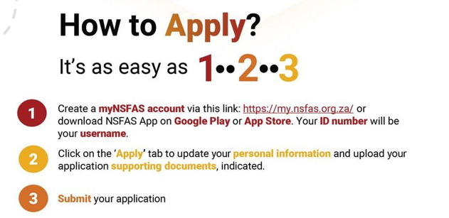 NSFAS Online application 2024