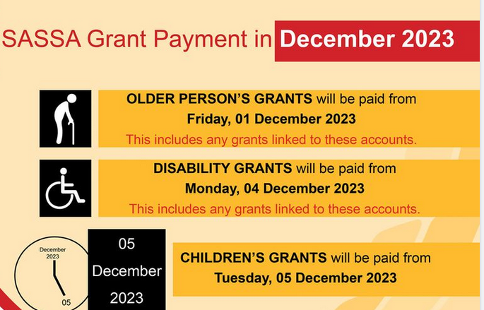SASSA Grant Dates For 2024 Payment